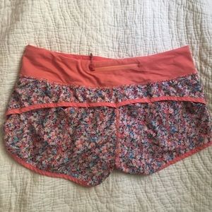 Lululemon short shorts.